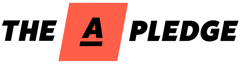 The A Pledge logo